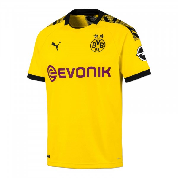 Tailandia Camiseta Borussia Dortmund 1ª 2019/20 Amarillo
